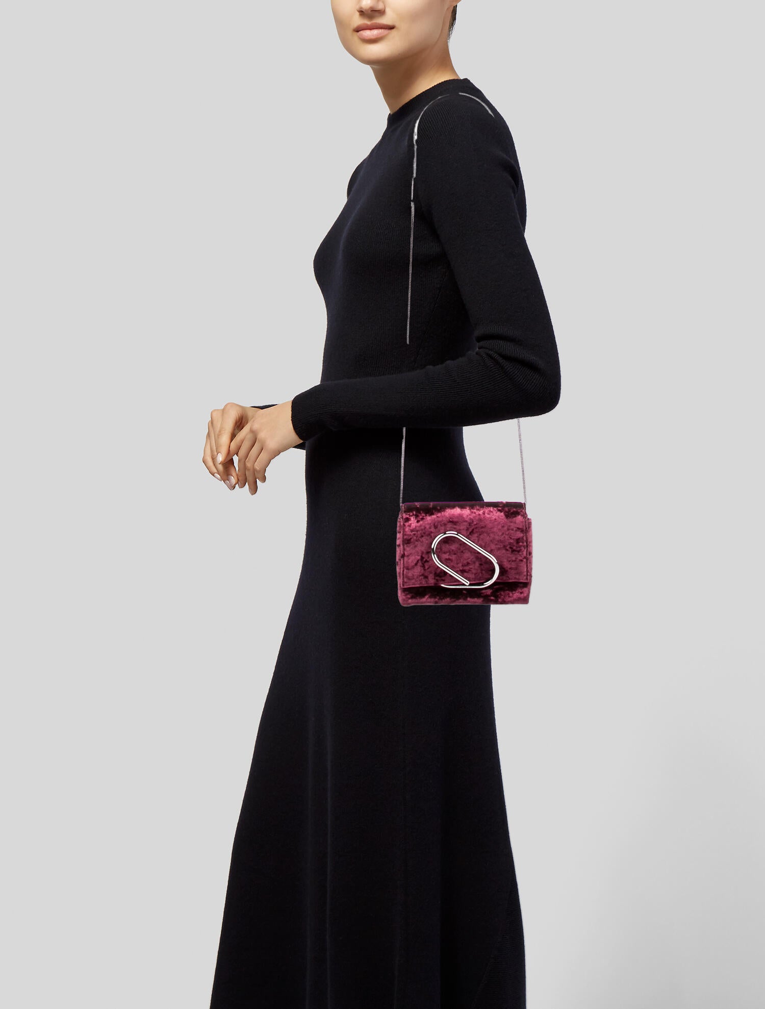 3.1 Phillip Lim Velvet Crossbody Bag