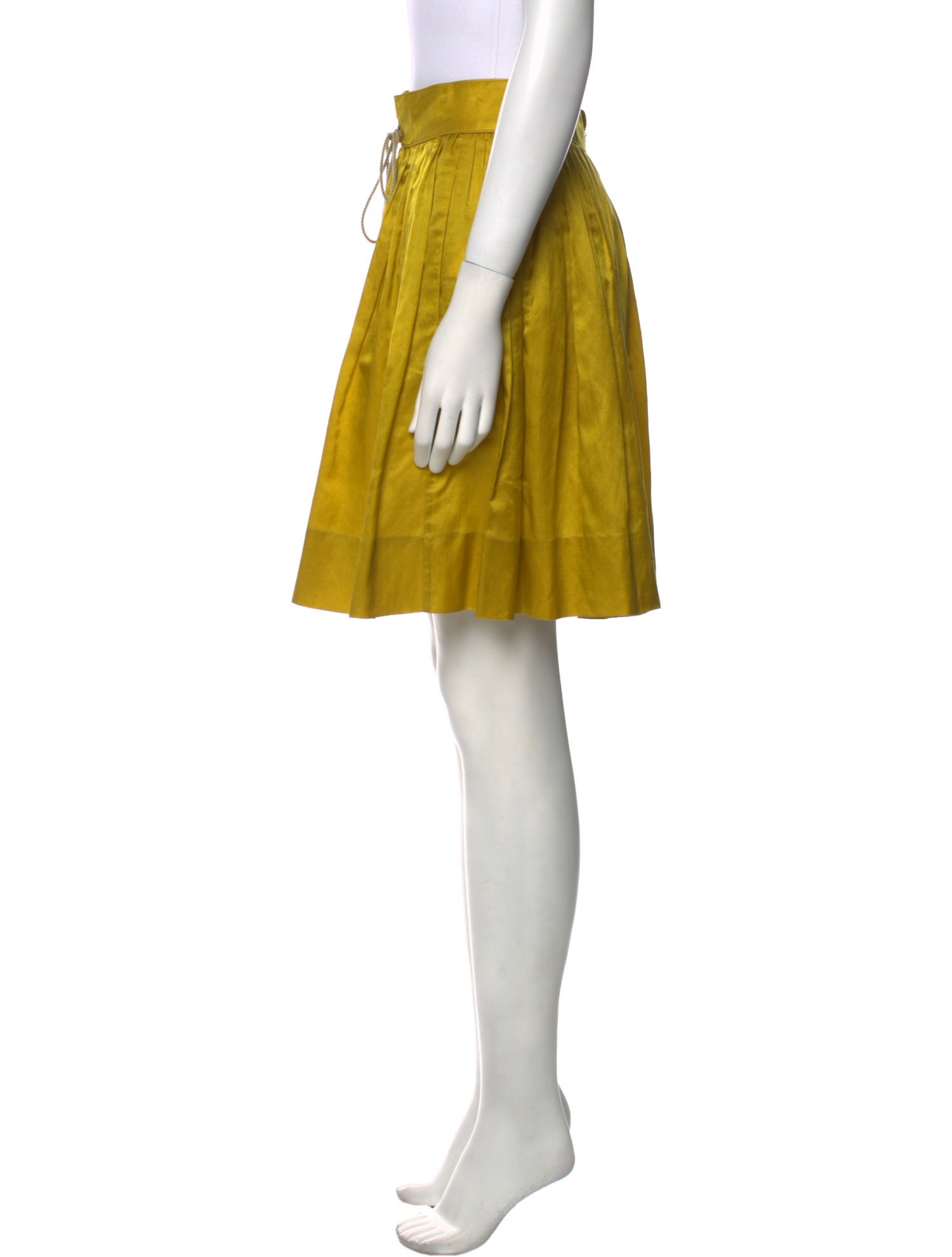 3.1 Phillip Lim Pleated Accents Knee-Length Skirt