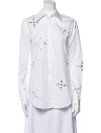3.1 Phillip Lim Long Sleeve Button-Up Top