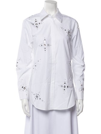 3.1 Phillip Lim Long Sleeve Button-Up Top