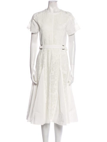 3.1 Phillip Lim Dresses Crew Neck Midi Length Dress US 0 | XS