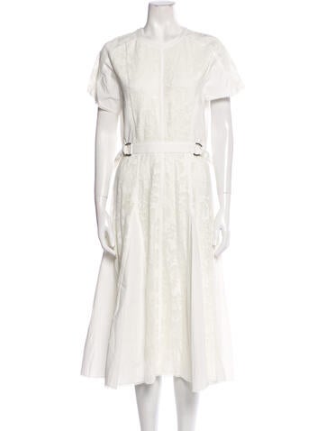 3.1 Phillip Lim Dresses Crew Neck Midi Length Dress US 4 | S