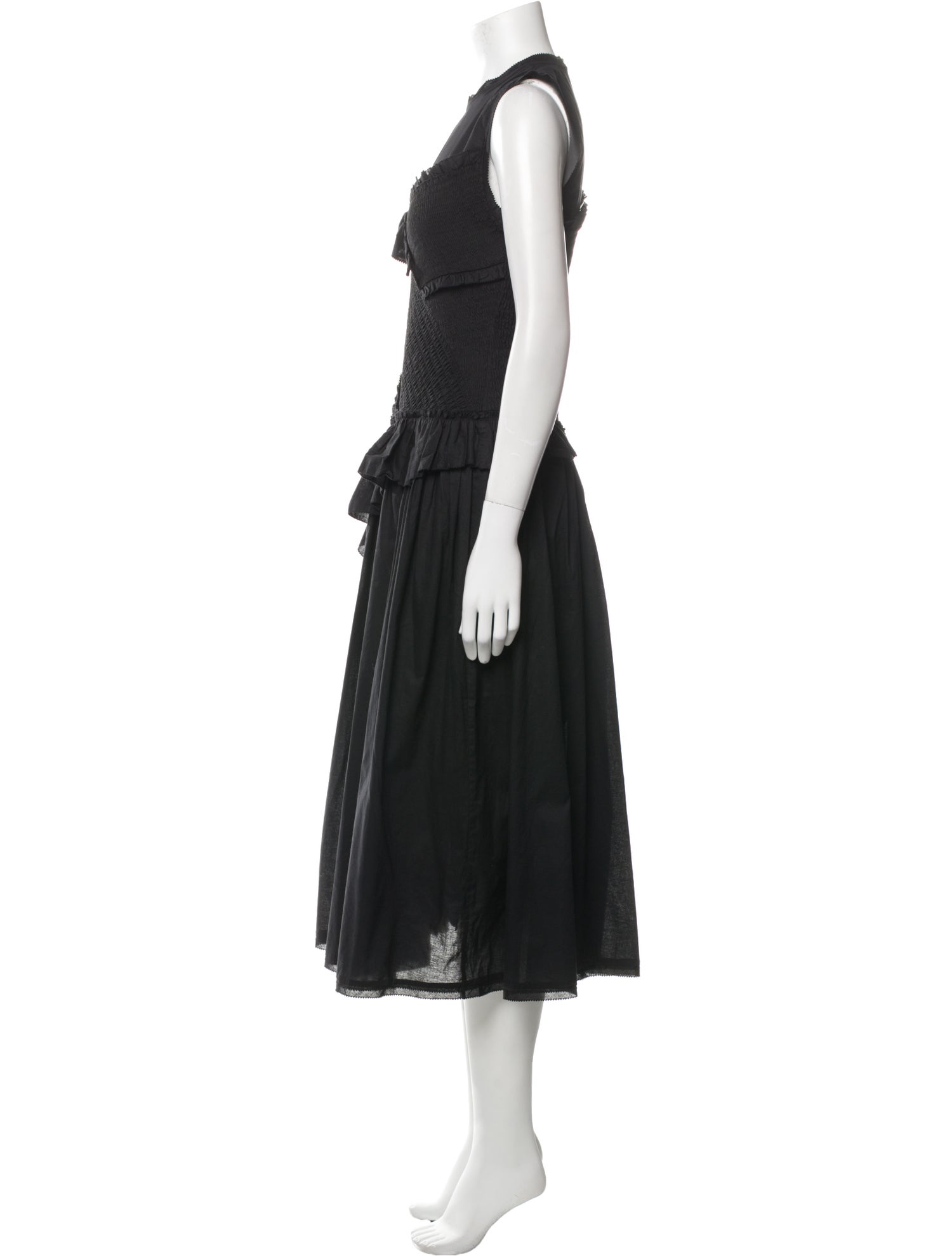 3.1 Phillip Lim Crew Neck Long Dress