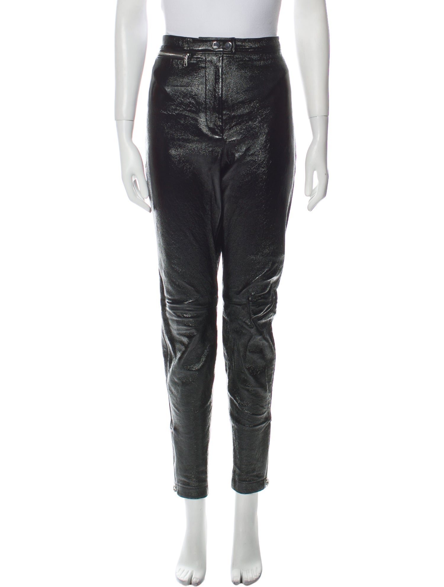 3.1 Phillip Lim Lamb Leather Skinny Leg Pants