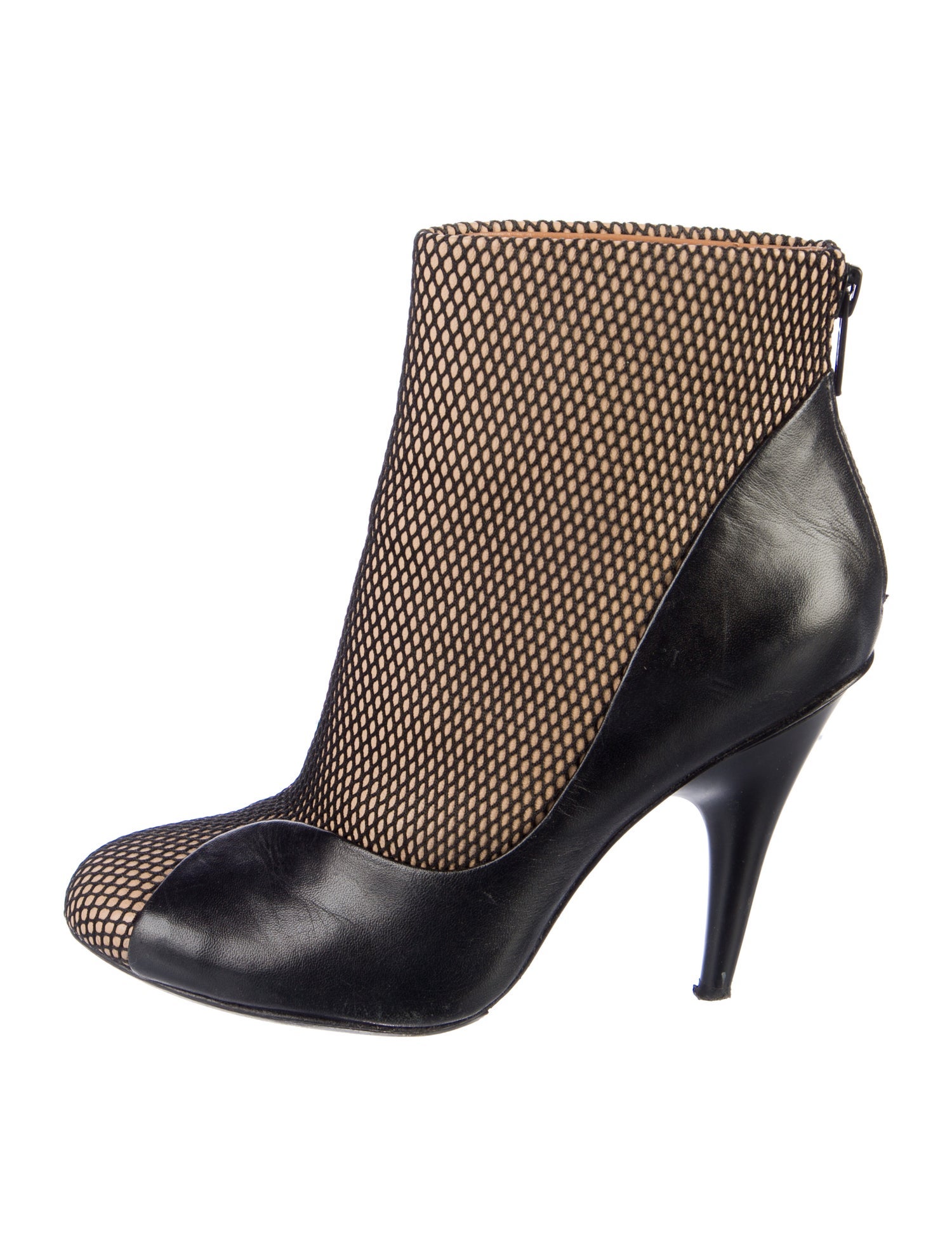3.1 Phillip Lim Leather Colorblock Pattern Boots