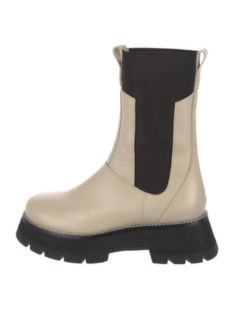 3.1 Phillip Lim Leather Chelsea Boots