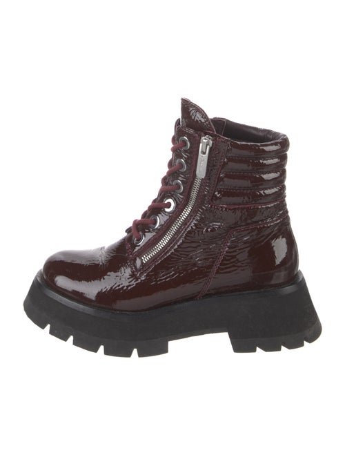 3.1 Phillip Lim Patent Leather Combat Boots