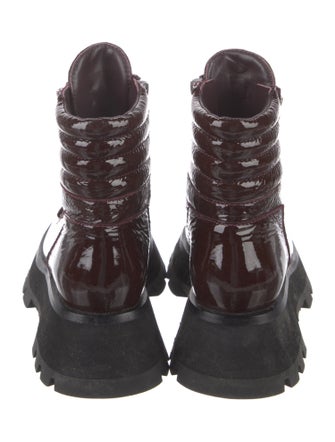 3.1 Phillip Lim Patent Leather Combat Boots