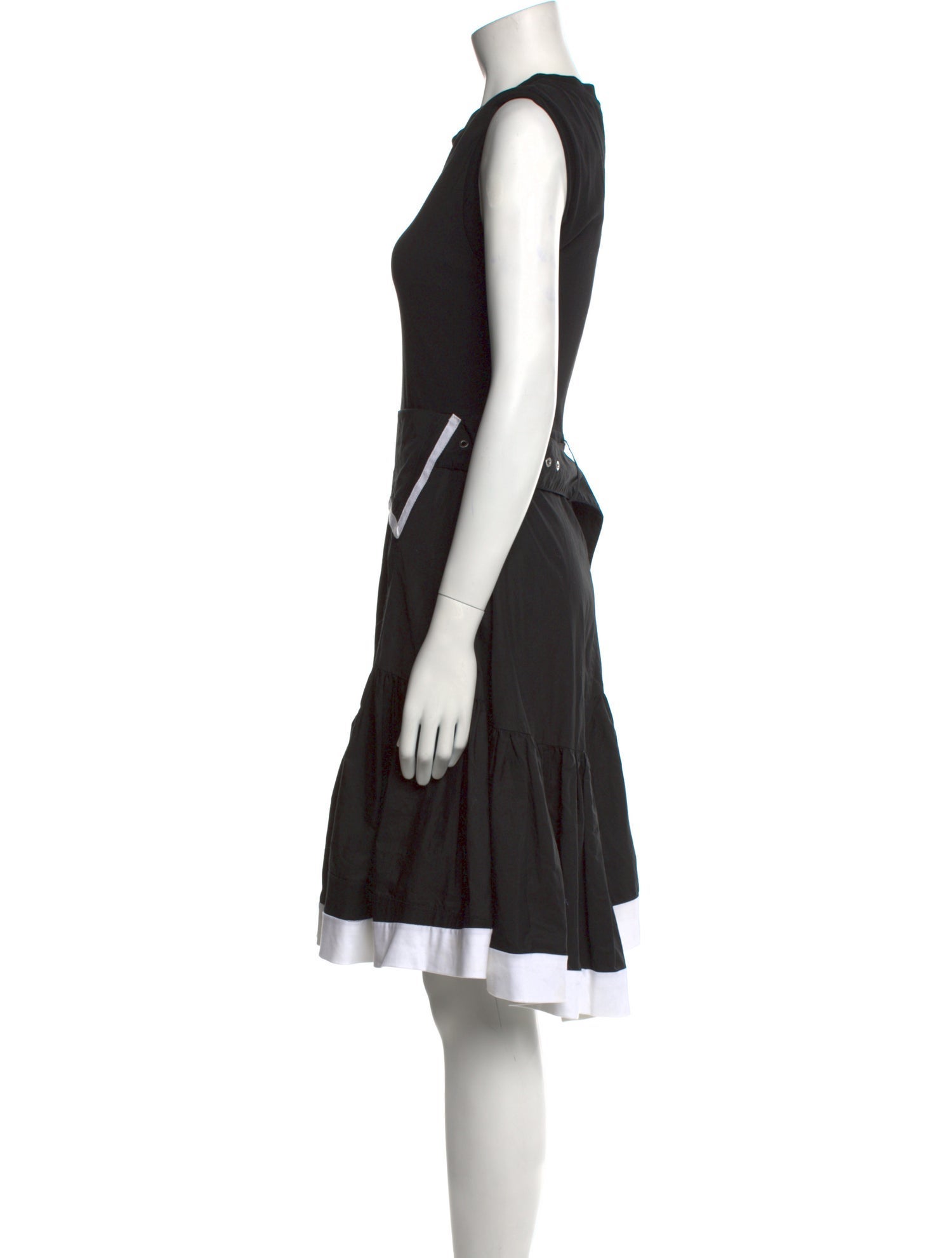 3.1 Phillip Lim Crew Neck Knee-Length Dress