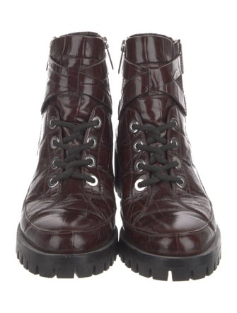 3.1 Phillip Lim Leather Combat Boots