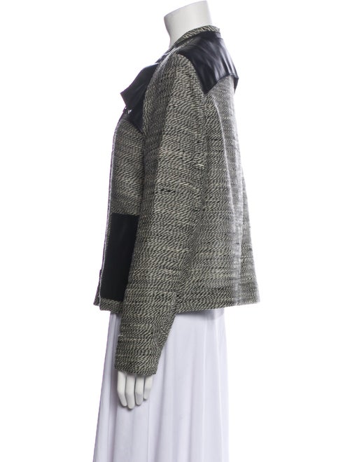 3.1 Phillip Lim Wool Houndstooth Print Evening Jacket