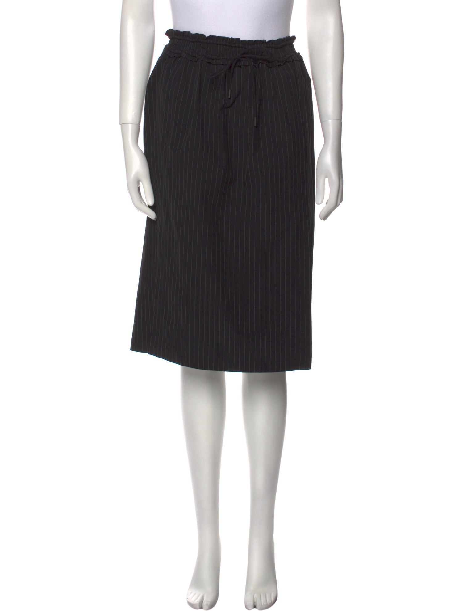 3.1 Phillip Lim Ruffle Embellishment Knee-Length Skirt