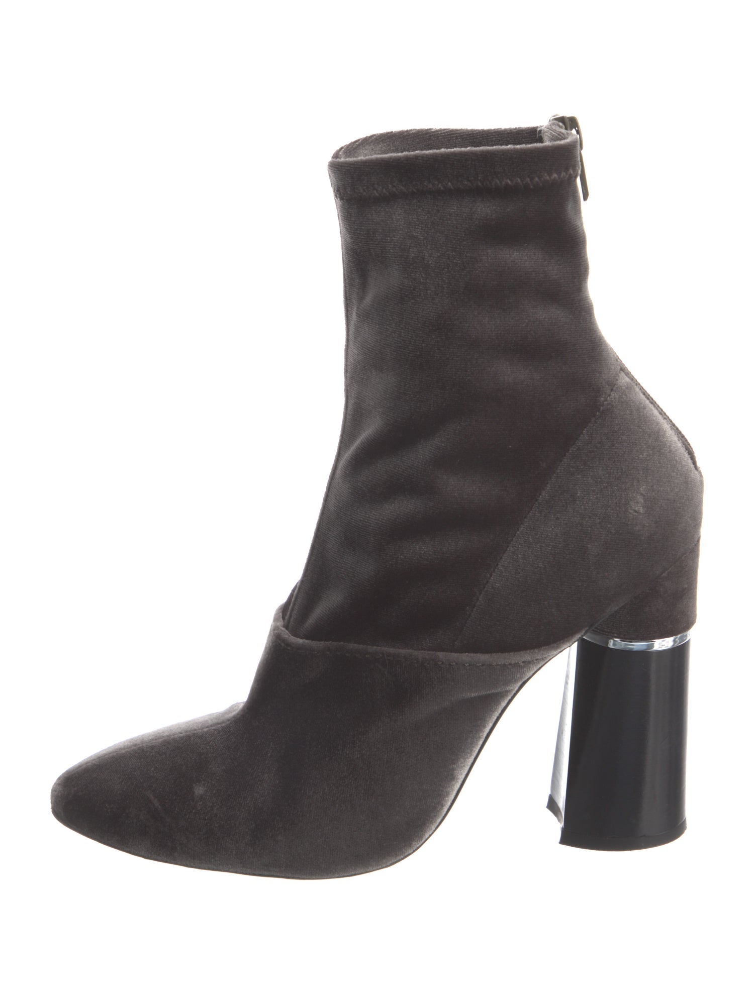 3.1 Phillip Lim Velvet Sock Boots
