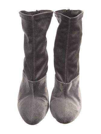 3.1 Phillip Lim Velvet Sock Boots