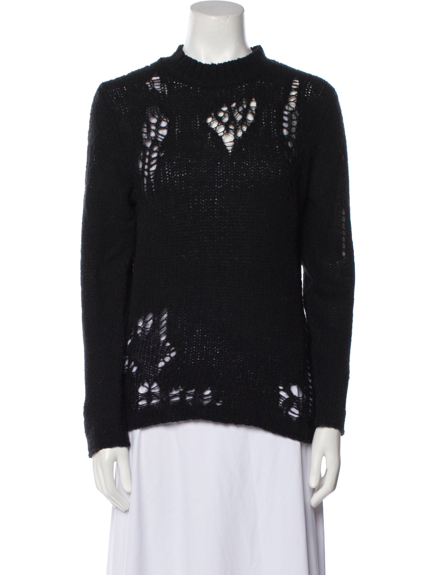 3.1 Phillip Lim Wool Mock Neck Sweater