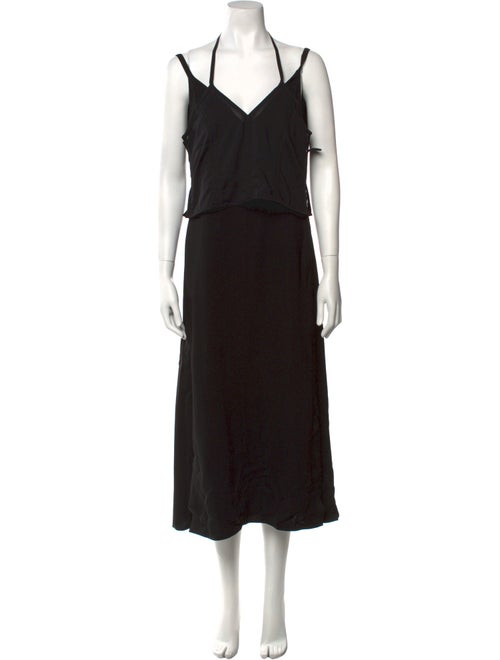 3.1 Phillip Lim V-Neck Midi Length Dress