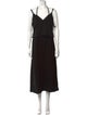 3.1 Phillip Lim V-Neck Midi Length Dress