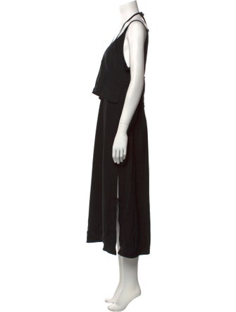 3.1 Phillip Lim V-Neck Midi Length Dress