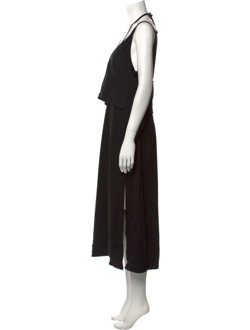 3.1 Phillip Lim V-Neck Midi Length Dress