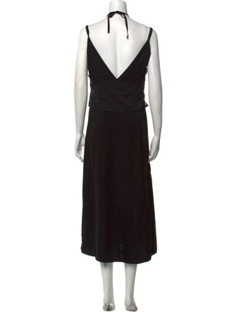 3.1 Phillip Lim V-Neck Midi Length Dress