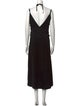 3.1 Phillip Lim V-Neck Midi Length Dress
