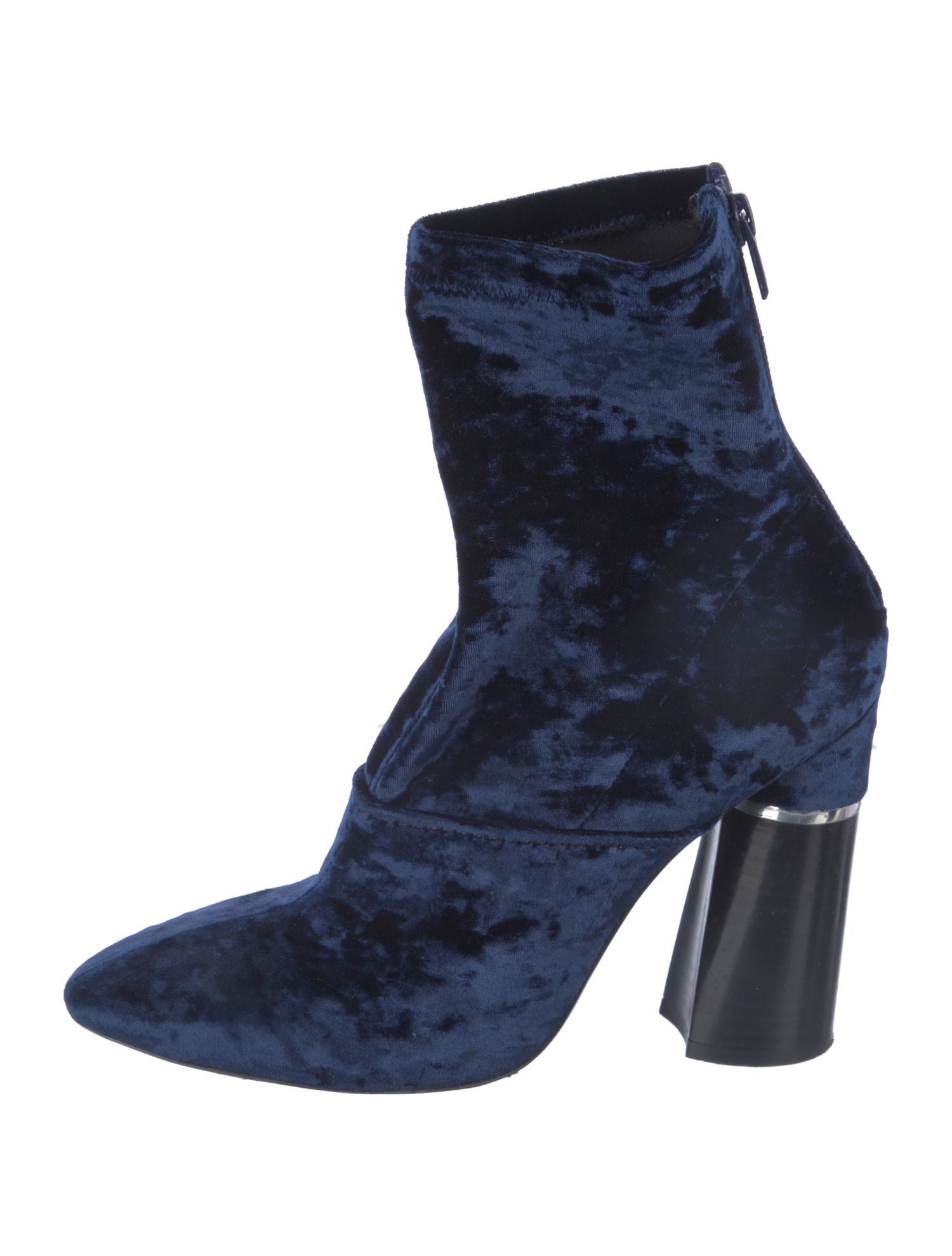 3.1 Phillip Lim Velvet Printed Sock Boots
