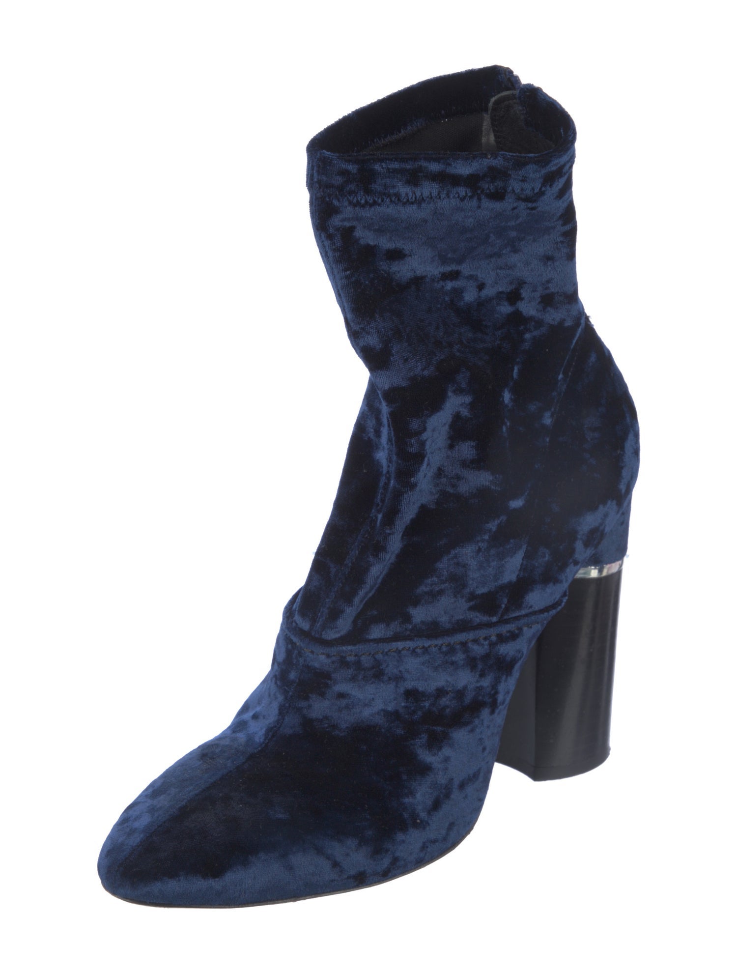 3.1 Phillip Lim Velvet Printed Sock Boots