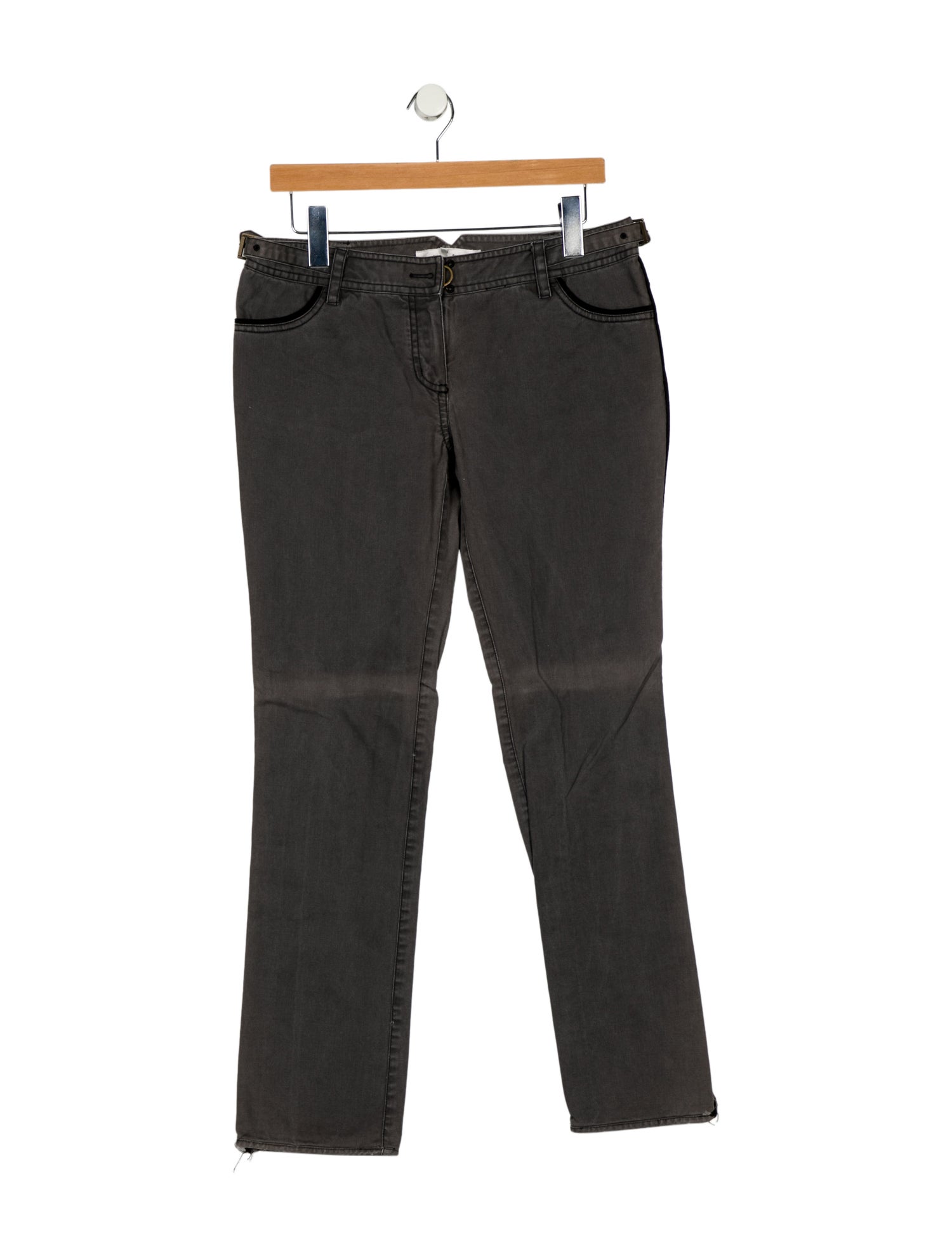 3.1 Phillip Lim Mid-Rise Straight Leg Jeans