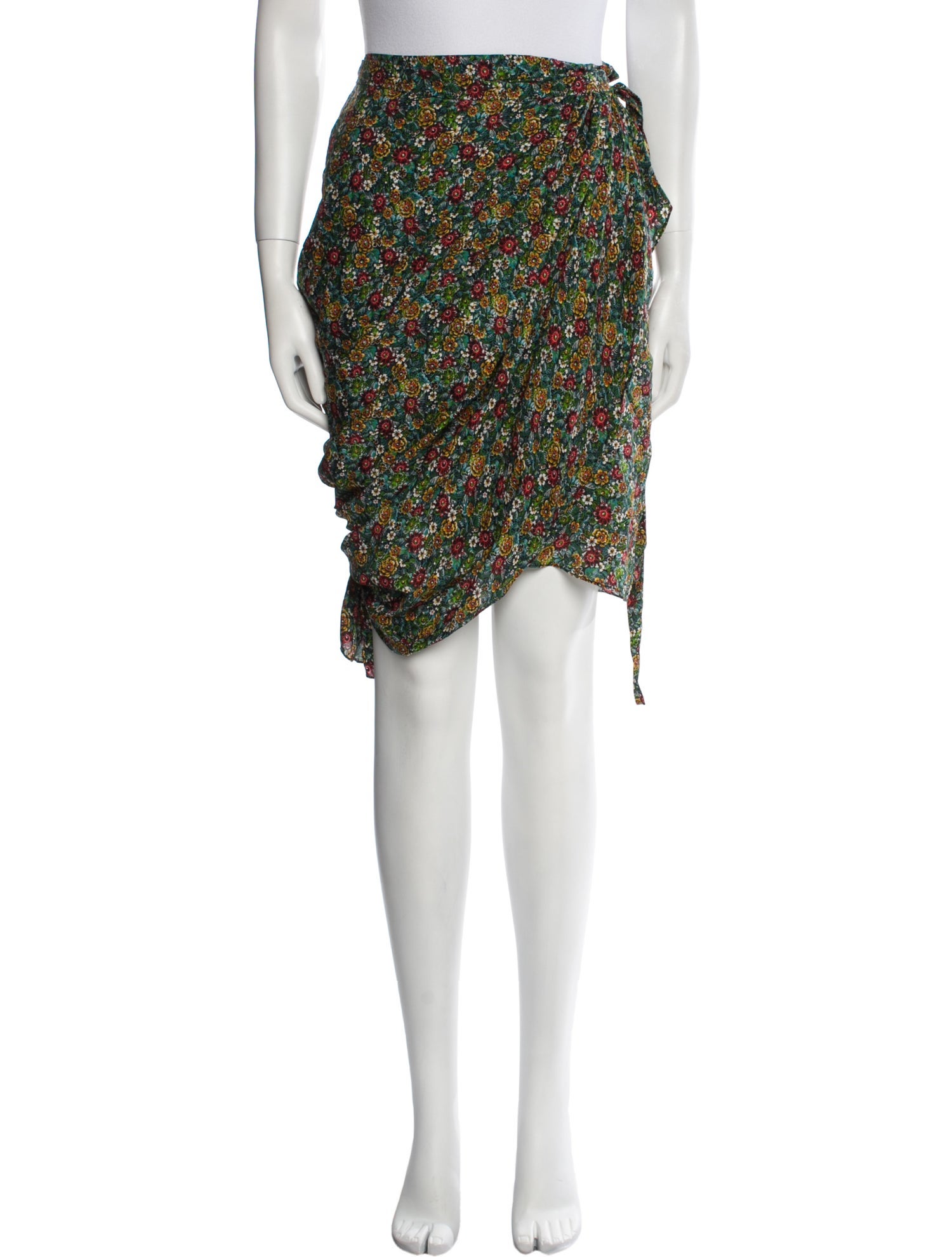 3.1 Phillip Lim Silk Midi Length Skirt