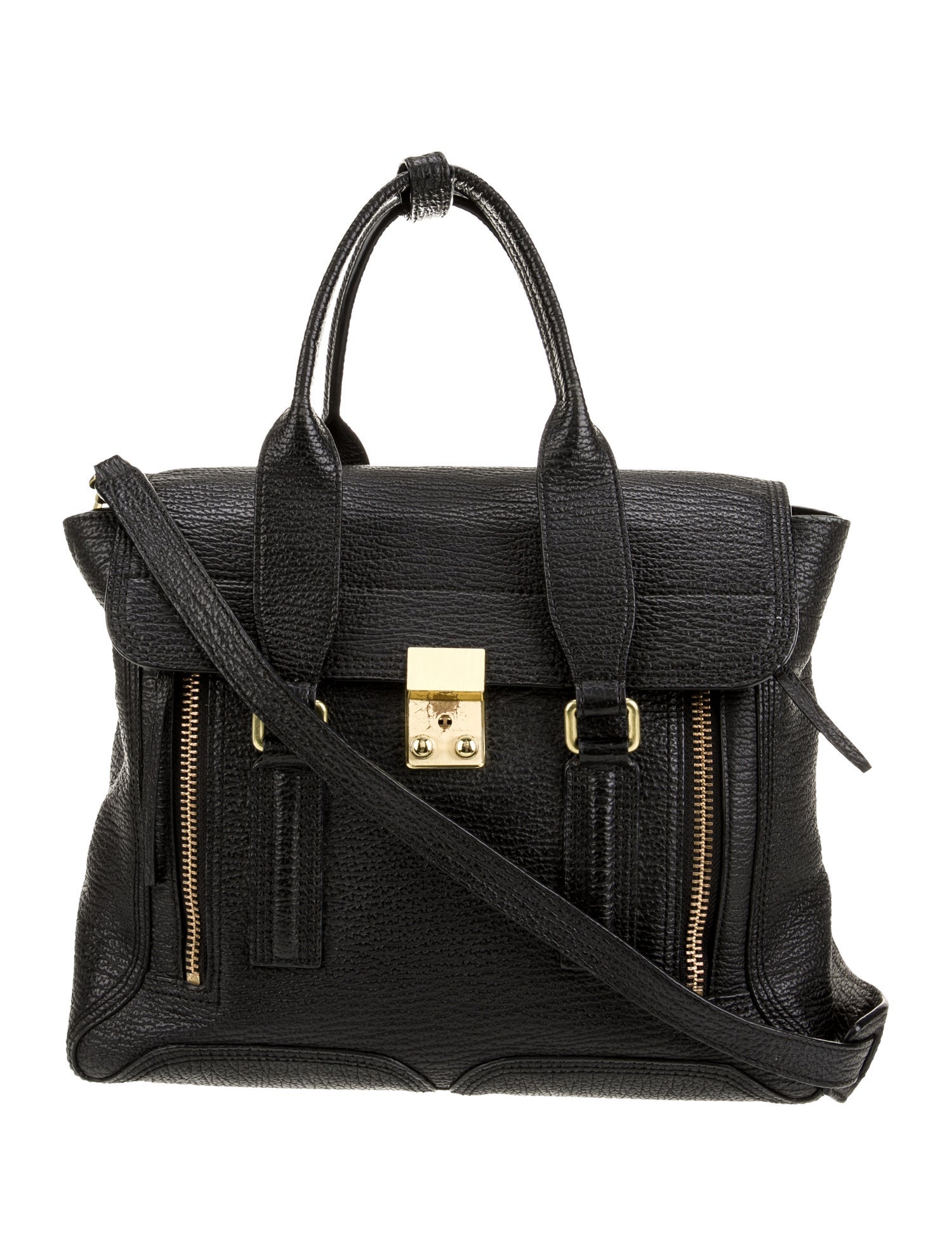 3.1 Phillip Lim Leather Top Handle Bag