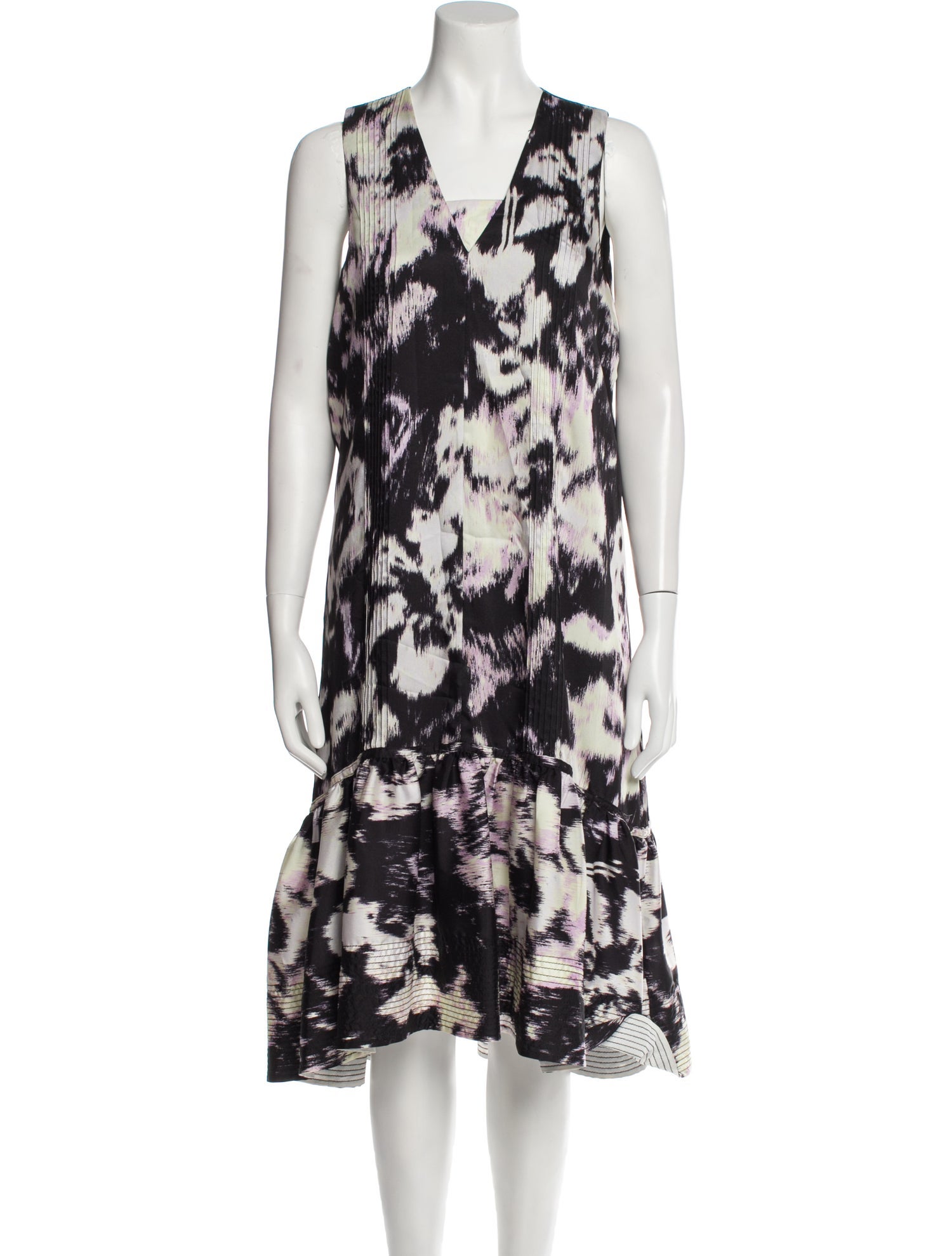 3.1 Phillip Lim Printed Midi Length Dress