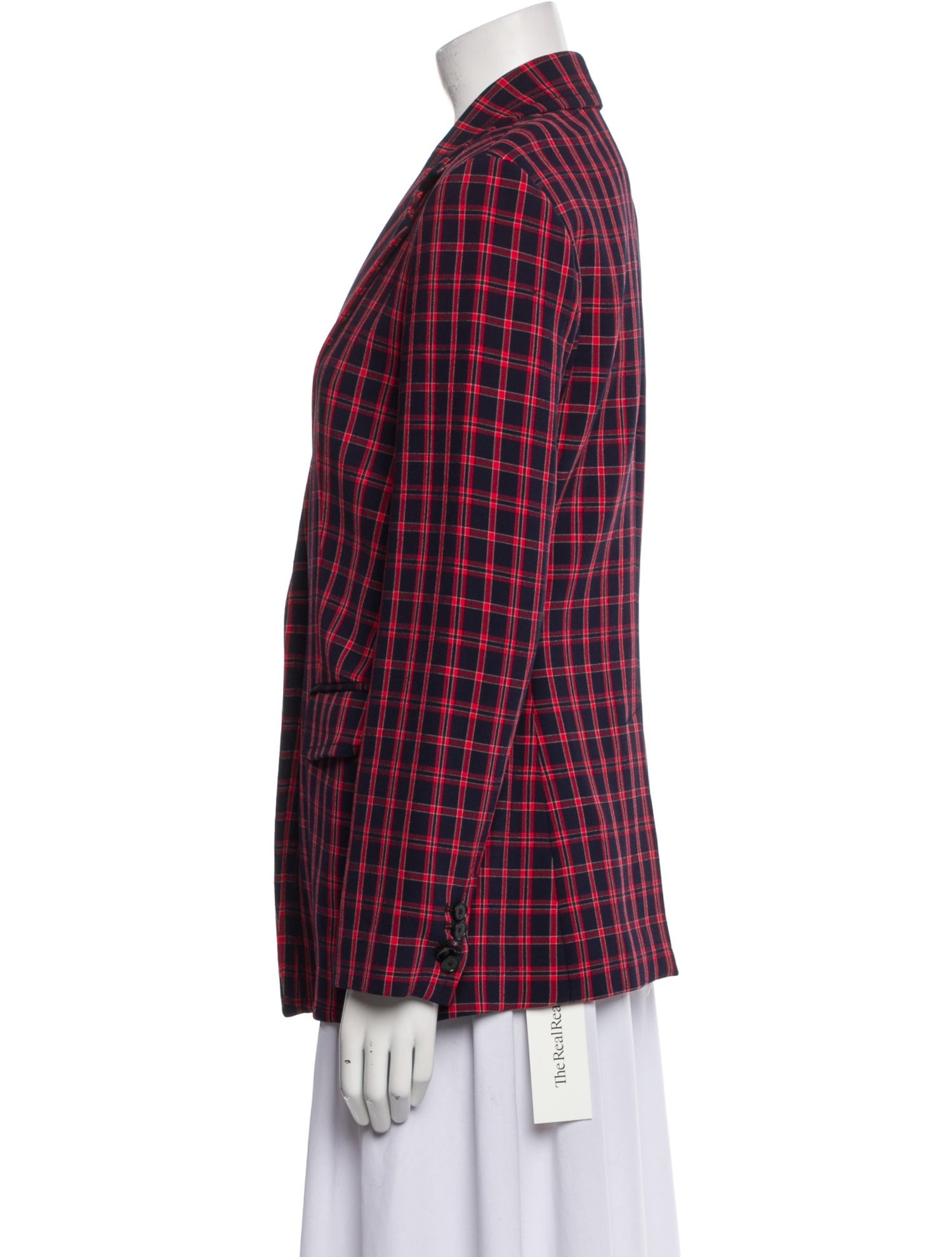 3.1 Phillip Lim Plaid Print Blazer