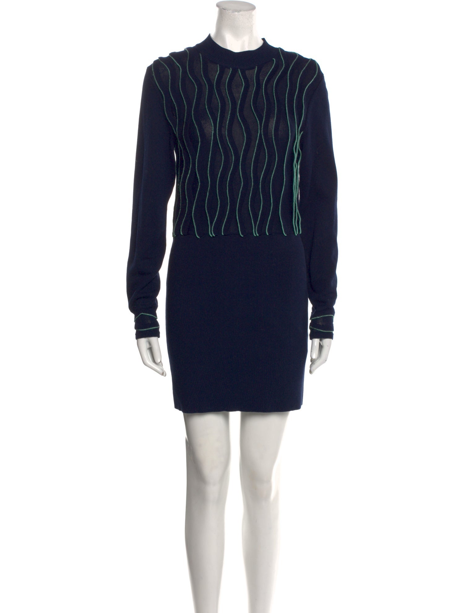 3.1 Phillip Lim Crew Neck Mini Dress
