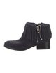 3.1 Phillip Lim Suede Fringe Trim Accent Boots