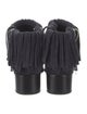3.1 Phillip Lim Suede Fringe Trim Accent Boots