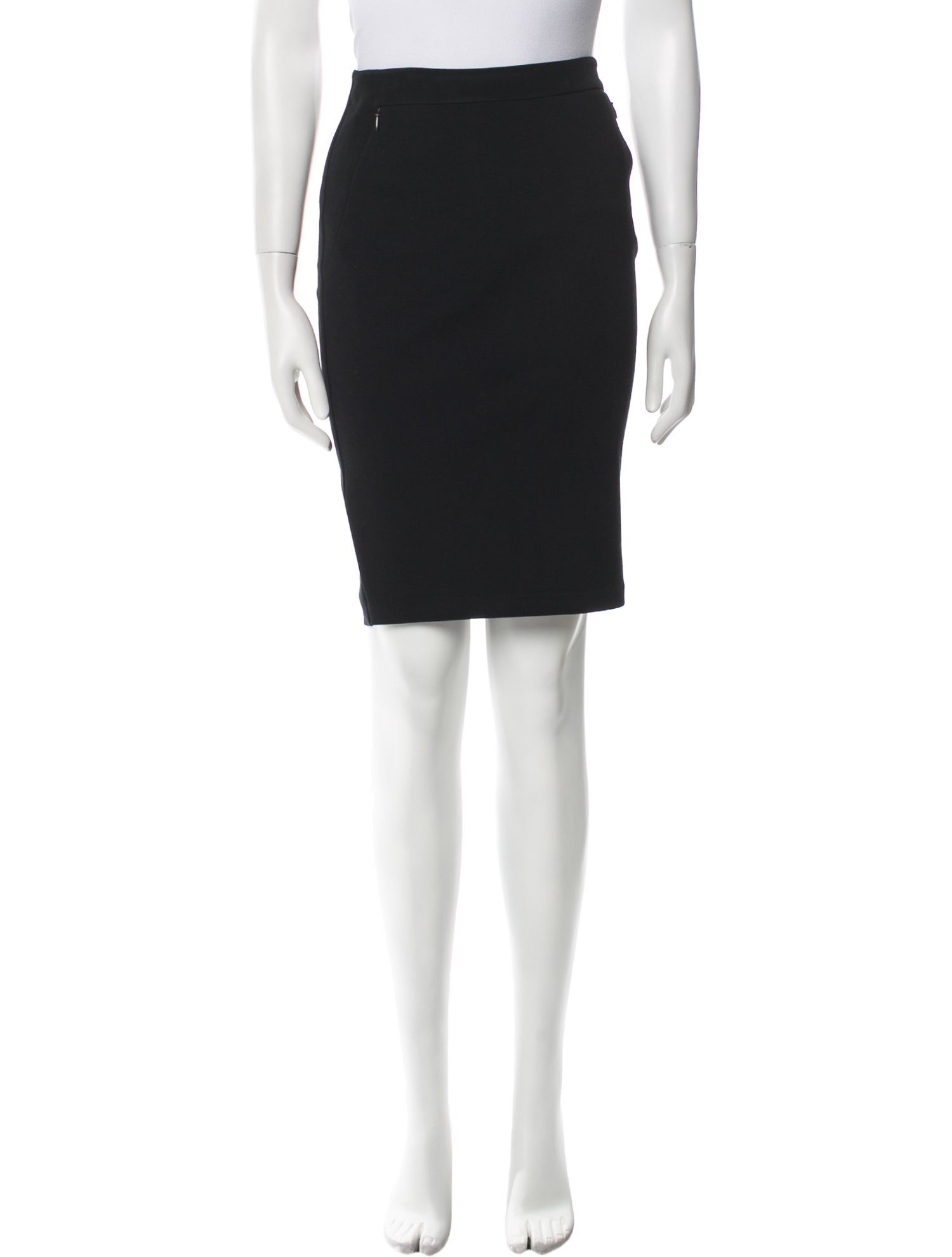 3.1 Phillip Lim Pleated Accents Knee-Length Skirt
