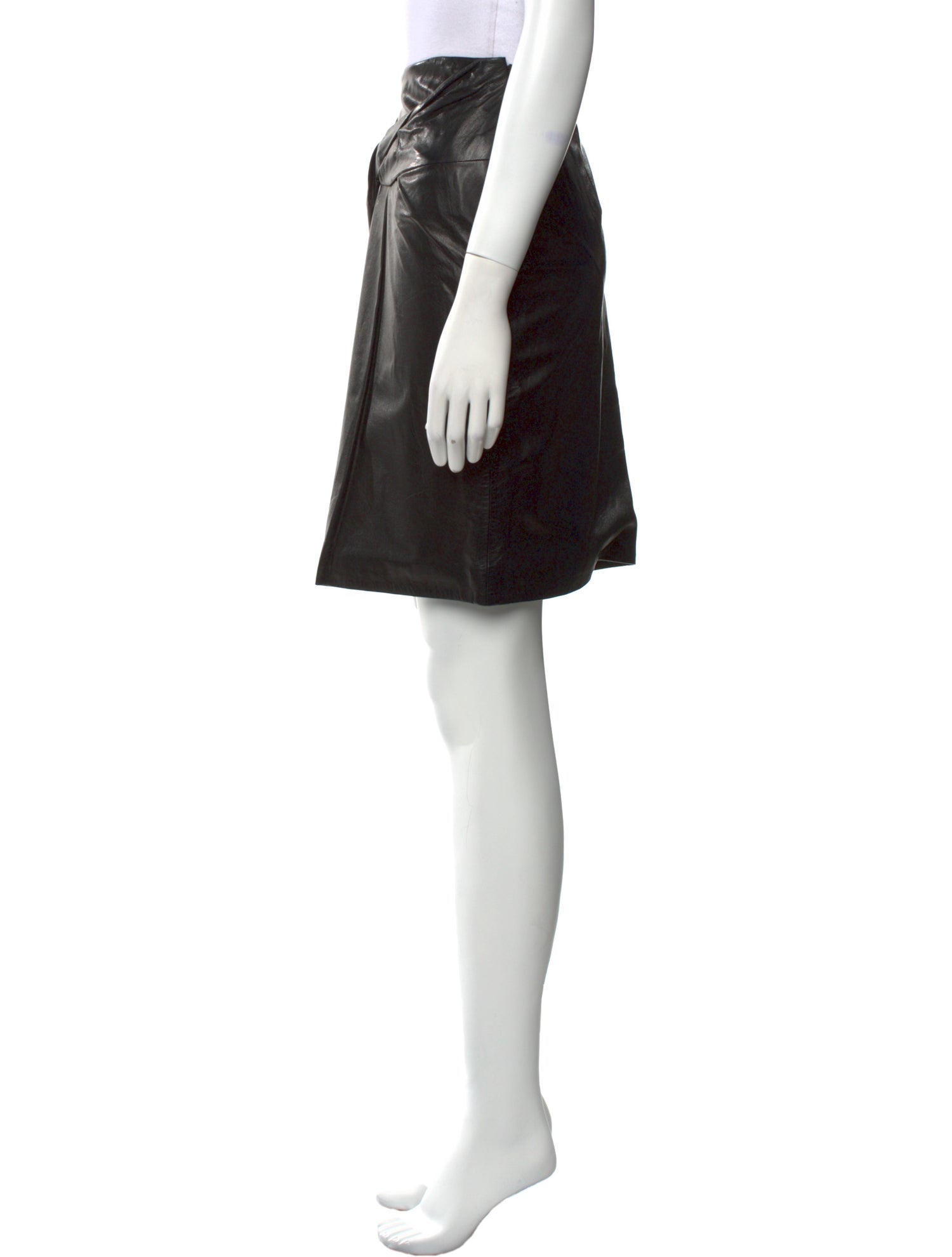 3.1 Phillip Lim Leather Mini Skirt