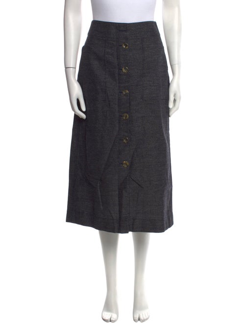 3.1 Phillip Lim Wool Midi Length Skirt