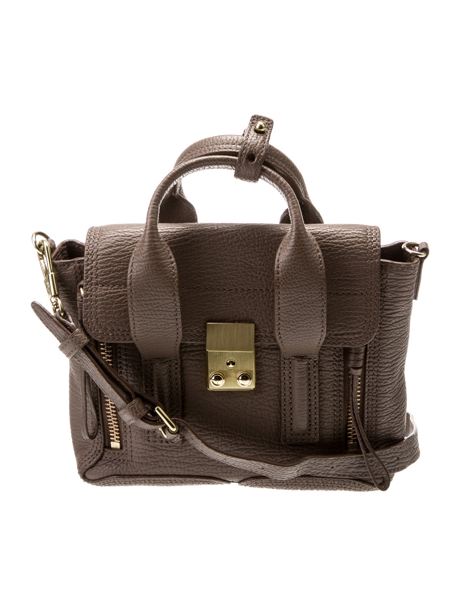 3.1 Phillip Lim Leather Top Handle Bag