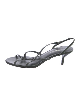 3.1 Phillip Lim Leather Slingback Sandals