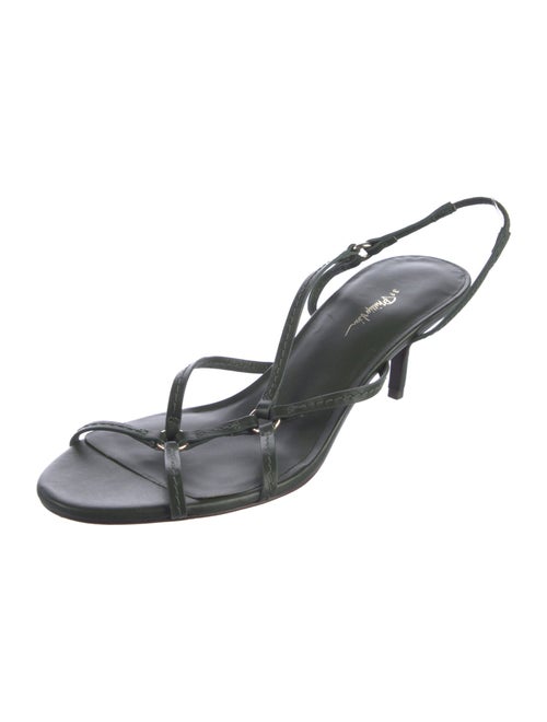 3.1 Phillip Lim Leather Slingback Sandals