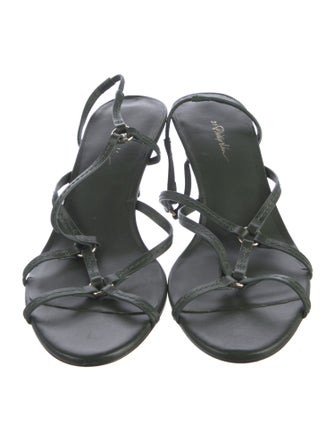 3.1 Phillip Lim Leather Slingback Sandals