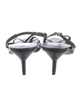 3.1 Phillip Lim Leather Slingback Sandals