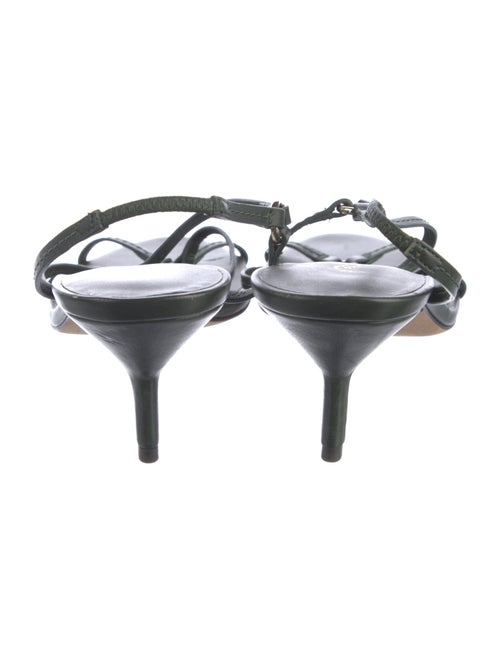 3.1 Phillip Lim Leather Slingback Sandals