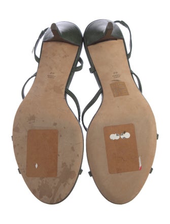 3.1 Phillip Lim Leather Slingback Sandals