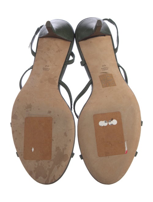 3.1 Phillip Lim Leather Slingback Sandals