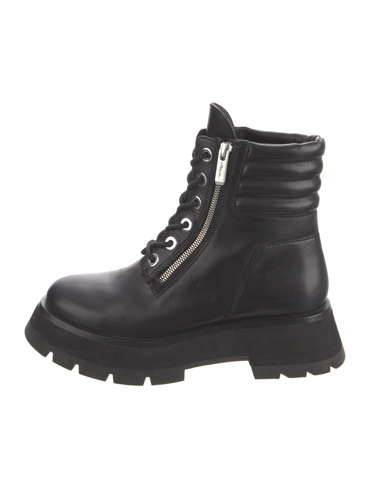 3.1 Phillip Lim Leather Combat Boots
