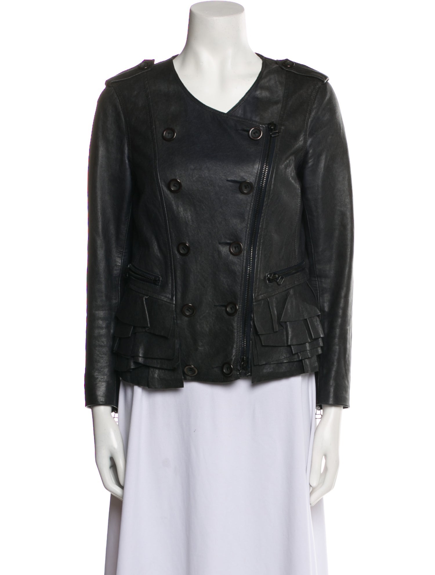 3.1 Phillip Lim Leather Utility Jacket