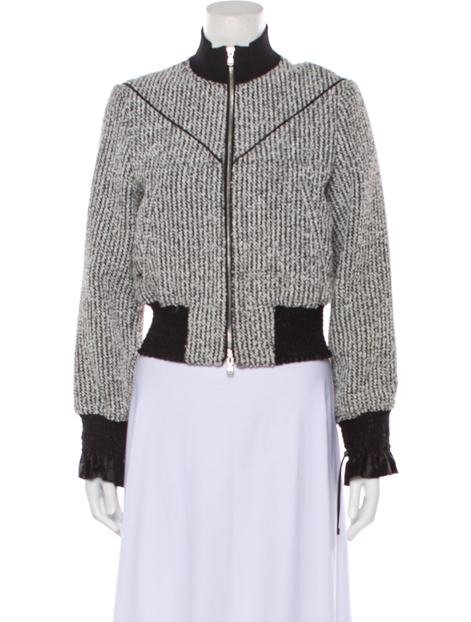 3.1 Phillip Lim Tweed Pattern Jacket