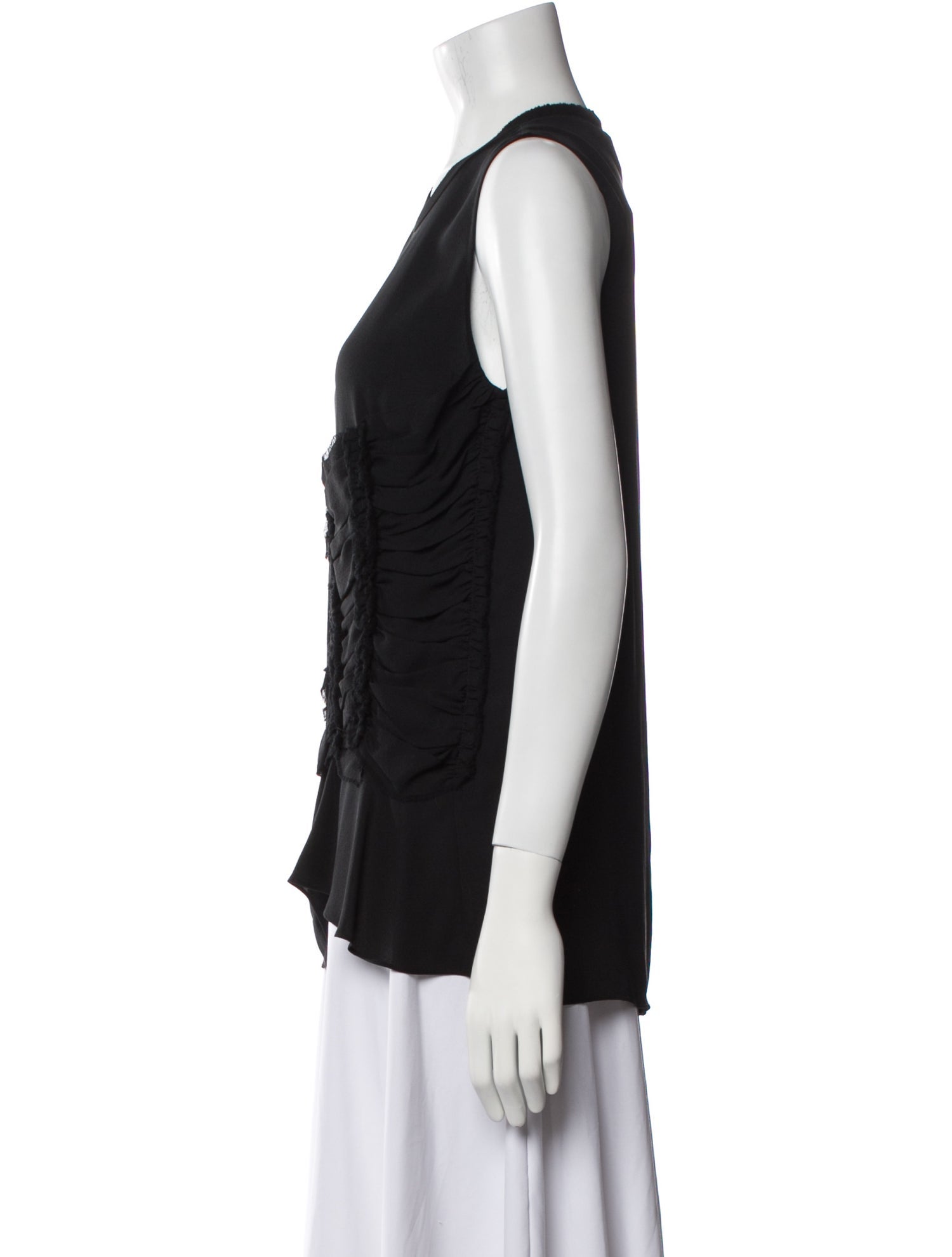 3.1 Phillip Lim Scoop Neck Sleeveless Top